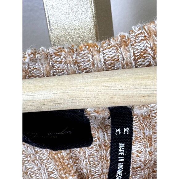 Urban Outfitters "Out From Under" Loose Knit Long Sleeve Button Front Top Sz M - Picture 3 of 6